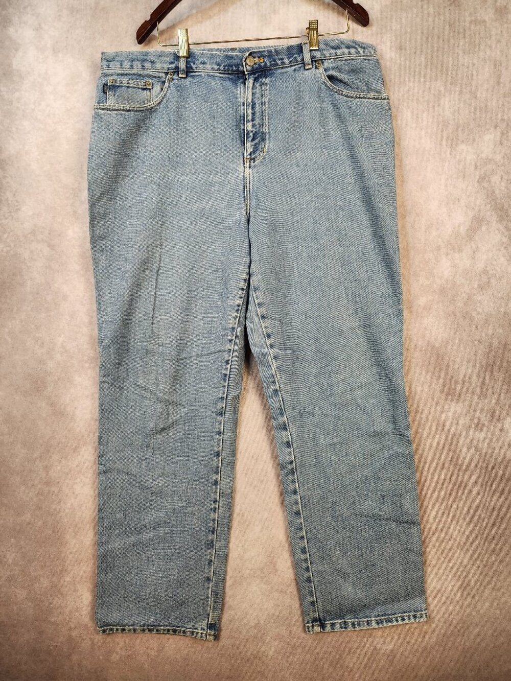 Lauren Ralph Lauren Straight Leg Denim Jeans Size 18W